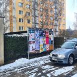 Lidická (garáže, tříděný odpad)