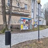 Palackého x Divadelní (park, Komerční banka)