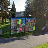 MO3/Skvrňanská, vstup do podchodu k CAN (vlevo)