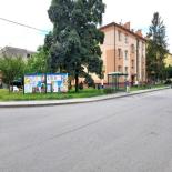 Máchova x Dvořákova (MHD) - vlevo