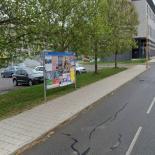 Třída Legionářů x Tolstého (parkoviště BILLA)