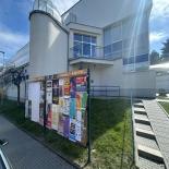 Novosady (sportovní hala) - vlevo