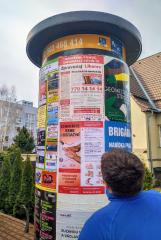 Zpravodaj Liberec na plakátovacích plochách
